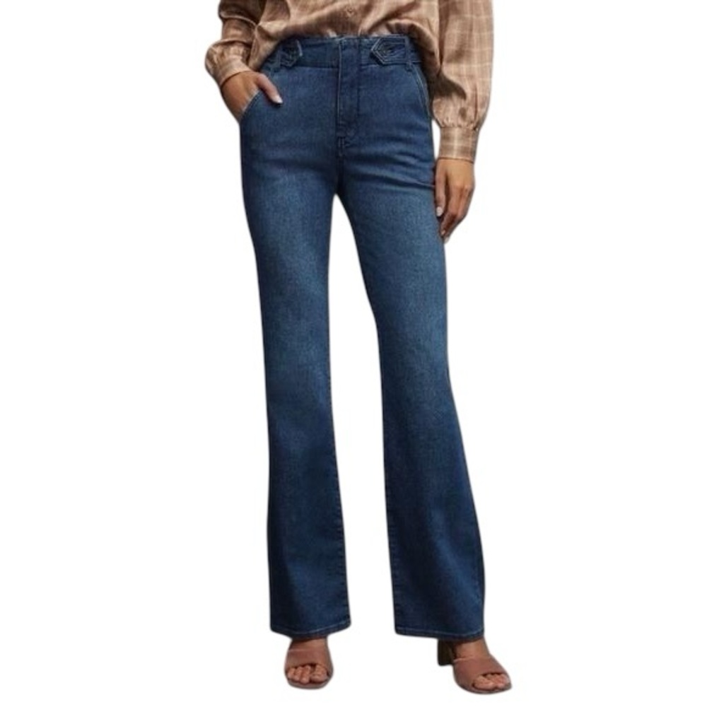 Pilcro flap pocket flare trouser jeans size 27